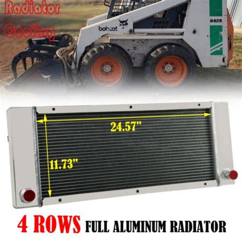 skid steer radiators|aftermarket heavy equipment radiators.